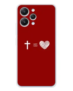 Чохол для Xiaomi Redmi 12 з картинкою «Рівняння любові» Чохол для Xiaomi Redmi 12 з картинкою «Рівняння любові»