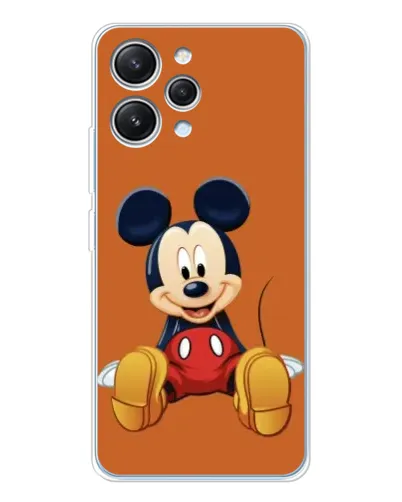 Чехол для Xiaomi Redmi 12 с картинкой «Микки отдыхает»
