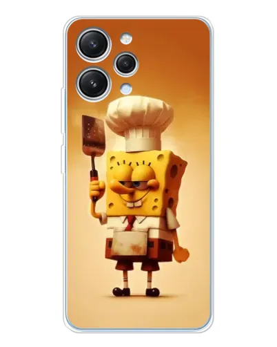 Чехол для Xiaomi Redmi 12 с картинкой «Губка Боб повар» Чехол для Xiaomi Redmi 12 с картинкой «Губка Боб повар»