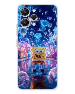 Чехол для Xiaomi Redmi 12 с картинкой «Неоновый океан»