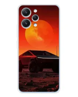 Чехол для Xiaomi Redmi 12 с картинкой «Cybertruck на Марсе» Чехол для Xiaomi Redmi 12 с картинкой «Cybertruck на Марсе»