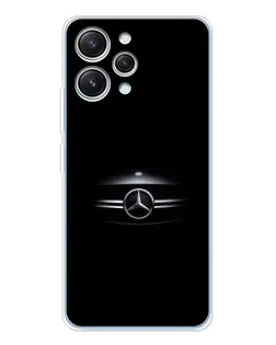 Чехол для Xiaomi Redmi 12 с картинкой «Mercedes — абстрактные линии» Чехол для Xiaomi Redmi 12 с картинкой «Mercedes — абстрактные линии»
