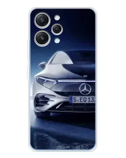 Чехол для Xiaomi Redmi 12 с картинкой «Mercedes EQ — будущее»