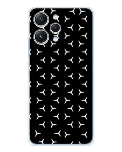 Чехол для Xiaomi Redmi 12 с картинкой «Mercedes паттерн звезд» Чехол для Xiaomi Redmi 12 с картинкой «Mercedes паттерн звезд»
