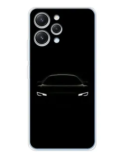 Чехол для Xiaomi Redmi 12 с картинкой «Взгляд Audi в темноте»