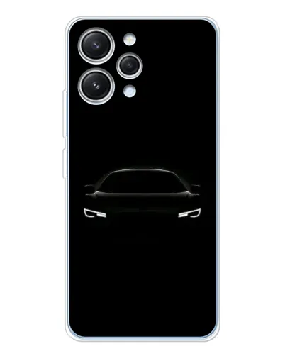 Чехол для Xiaomi Redmi 12 с картинкой «Взгляд Audi в темноте»