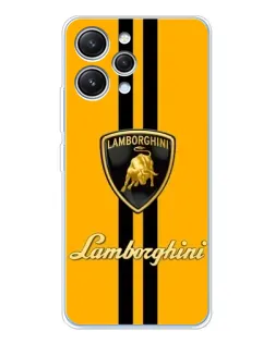 Чохол для Xiaomi Redmi 12 з картинкою «Lamborghini Stripe жовтий» Чохол для Xiaomi Redmi 12 з картинкою «Lamborghini Stripe жовтий»