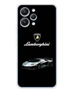 Чохол для Xiaomi Redmi 12 з картинкою «Логотип Lamborghini класика»
