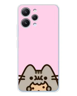 Чохол для Xiaomi Redmi 12 з картинкою «Pusheen та печиво» Чохол для Xiaomi Redmi 12 з картинкою «Pusheen та печиво»