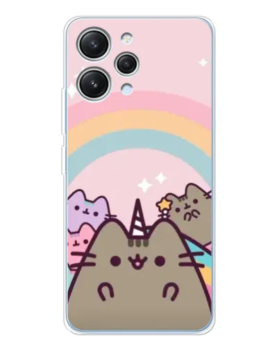 Чехол для Xiaomi Redmi 12 с картинкой «Единорог Pusheen»