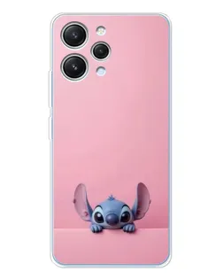 Чехол для Xiaomi Redmi 12 с картинкой «Stitch выглядывает»
