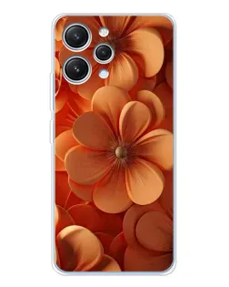 Чохол для Xiaomi Redmi 12 з картинкою «Помаранчева макро квітка» Чохол для Xiaomi Redmi 12 з картинкою «Помаранчева макро квітка»