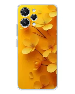 Чохол для Xiaomi Redmi 12 з картинкою «Золоті пелюстки» Чохол для Xiaomi Redmi 12 з картинкою «Золоті пелюстки»