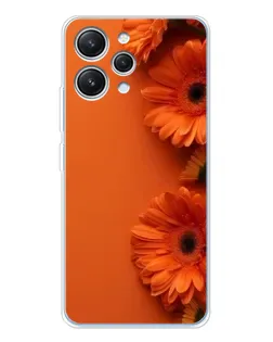 Чохол для Xiaomi Redmi 12 з картинкою «Помаранчеві гербери» Чохол для Xiaomi Redmi 12 з картинкою «Помаранчеві гербери»
