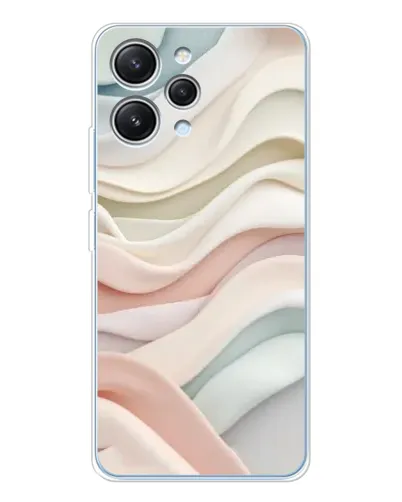 Чехол для Xiaomi Redmi 12 с картинкой «Пастельные нежные волны» Чехол для Xiaomi Redmi 12 с картинкой «Пастельные нежные волны»