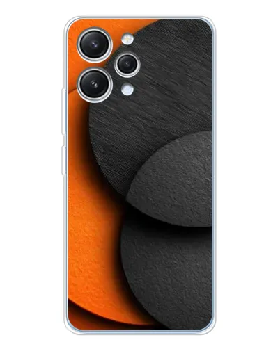 Чехол для Xiaomi Redmi 12 с картинкой «Геометрия оранжевых кругов» Чехол для Xiaomi Redmi 12 с картинкой «Геометрия оранжевых кругов»