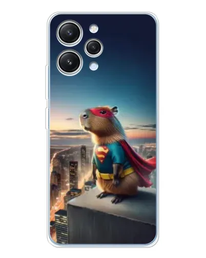 Чехол для Xiaomi Redmi 12 с картинкой «Капи-мен супергерой» Чехол для Xiaomi Redmi 12 с картинкой «Капи-мен супергерой»