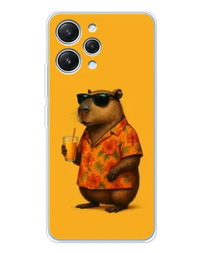 Чехол для Xiaomi Redmi 12 с картинкой «Капибара на отдыхе» Чехол для Xiaomi Redmi 12 с картинкой «Капибара на отдыхе»