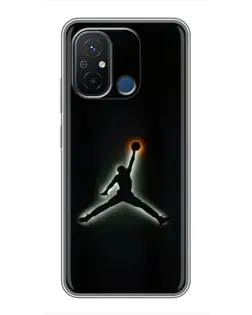 Чехол для Xiaomi Redmi 12C с картинкой «Jordan Gradient Logo» Чехол для Xiaomi Redmi 12C с картинкой «Jordan Gradient Logo»