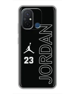 Чехол для Xiaomi Redmi 12C с картинкой «Jordan Vertical»