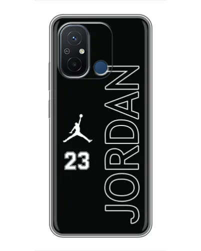 Чехол для Xiaomi Redmi 12C с картинкой «Jordan Vertical»