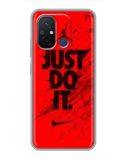 Чехол для Xiaomi Redmi 12C с картинкой «Nike Just Do It»