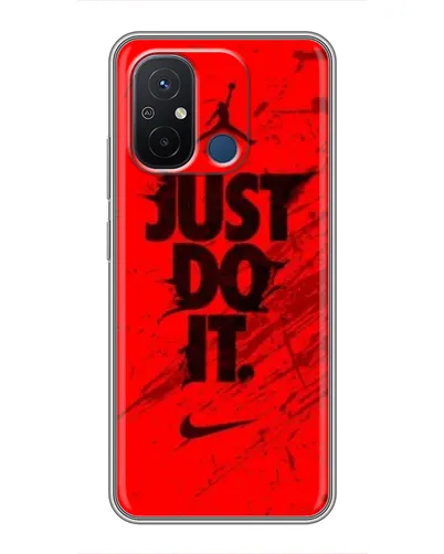 Чехол для Xiaomi Redmi 12C с картинкой «Nike Just Do It»
