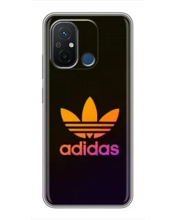 Чехол для Xiaomi Redmi 12C с картинкой «Градиент Adidas»