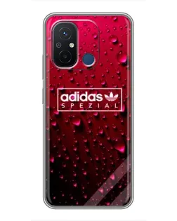 Чехол для Xiaomi Redmi 12C с картинкой «Adidas Gold Marble»