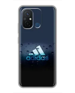 Чехол для Xiaomi Redmi 12C с картинкой «Adidas Water Drops»