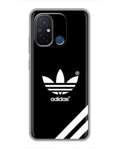 Чехол для Xiaomi Redmi 12C с картинкой «Adidas с диагональными полосами»