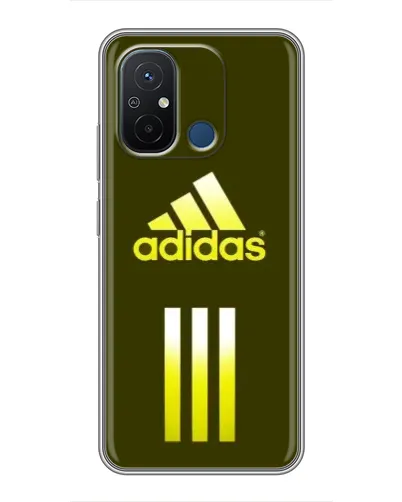Чехол для Xiaomi Redmi 12C с картинкой «Оливковый градиент Adidas»