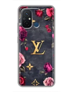 Чехол для Xiaomi Redmi 12C с картинкой «Цветочный Louis Vuitton» Чехол для Xiaomi Redmi 12C с картинкой «Цветочный Louis Vuitton»