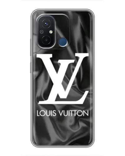 Чехол для Xiaomi Redmi 12C с картинкой «Шелковый Louis Vuitton»