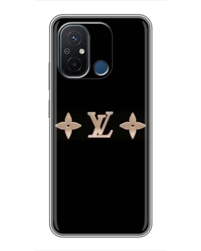 Чехол для Xiaomi Redmi 12C с картинкой «Louis Vuitton — минимализм»
