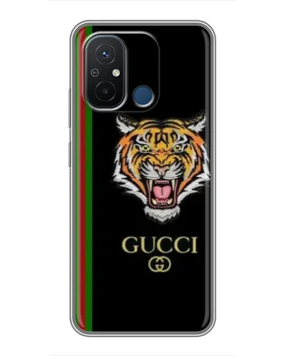 Чехол для Xiaomi Redmi 12C с картинкой «Тигр Gucci»