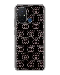 Чехол для Xiaomi Redmi 12C с картинкой «Классическая монограмма Gucci»