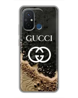 Чехол для Xiaomi Redmi 12C с картинкой «Gucci — песчаные дюны»