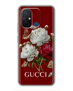 Чехол для Xiaomi Redmi 12C с картинкой «Gucci —  сад»
