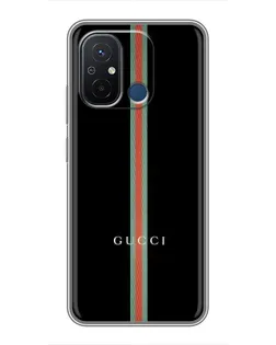 Чохол для Xiaomi Redmi 12C з картинкою «Gucci — строга лінія» Чохол для Xiaomi Redmi 12C з картинкою «Gucci — строга лінія»