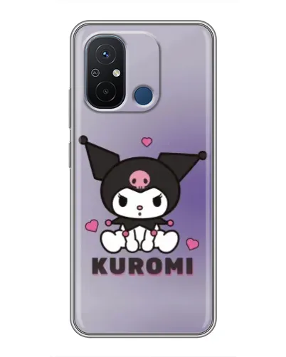 Чехол для Xiaomi Redmi 12C с картинкой «Kuromi — фиолетовый арт» Чехол для Xiaomi Redmi 12C с картинкой «Kuromi — фиолетовый арт»