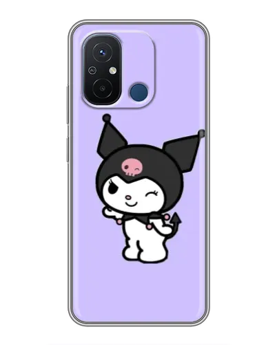 Чехол для Xiaomi Redmi 12C с картинкой «Классическая Kuromi» Чехол для Xiaomi Redmi 12C с картинкой «Классическая Kuromi»