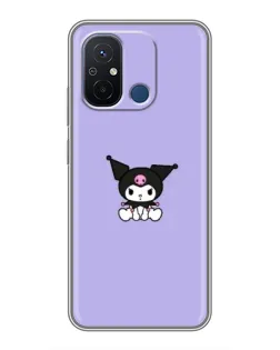Чехол для Xiaomi Redmi 12C с картинкой «Kuromi — фиолетовый минимализм» Чехол для Xiaomi Redmi 12C с картинкой «Kuromi — фиолетовый минимализм»