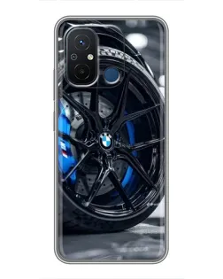 Чехол для Xiaomi Redmi 12C с картинкой «Колесо BMW вблизи» Чехол для Xiaomi Redmi 12C с картинкой «Колесо BMW вблизи»