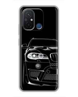Чехол для Xiaomi Redmi 12C с картинкой «Темный силуэт BMW» Чехол для Xiaomi Redmi 12C с картинкой «Темный силуэт BMW»