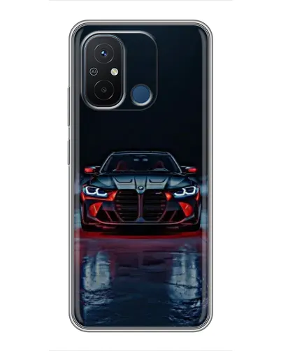 Чехол для Xiaomi Redmi 12C с картинкой «BMW на мокрой дороге» Чехол для Xiaomi Redmi 12C с картинкой «BMW на мокрой дороге»