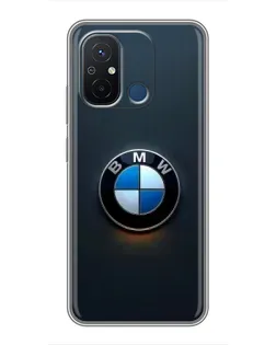 Чехол для Xiaomi Redmi 12C с картинкой «Логотип BMW — минимализм» Чехол для Xiaomi Redmi 12C с картинкой «Логотип BMW — минимализм»