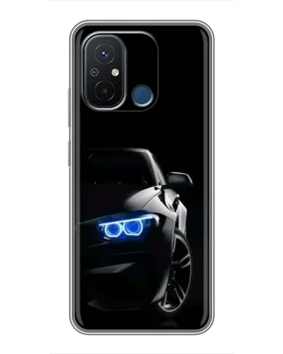 Чехол для Xiaomi Redmi 12C с картинкой «BMW — ночной взгляд» Чехол для Xiaomi Redmi 12C с картинкой «BMW — ночной взгляд»