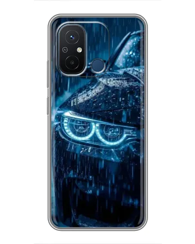 Чехол для Xiaomi Redmi 12C с картинкой «BMW под дождем» Чехол для Xiaomi Redmi 12C с картинкой «BMW под дождем»