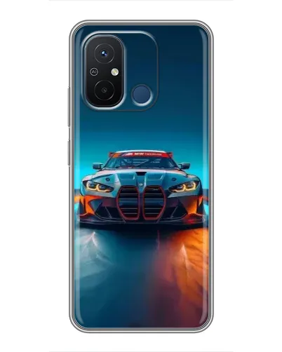Чехол для Xiaomi Redmi 12C с картинкой «BMW — огни неона» Чехол для Xiaomi Redmi 12C с картинкой «BMW — огни неона»